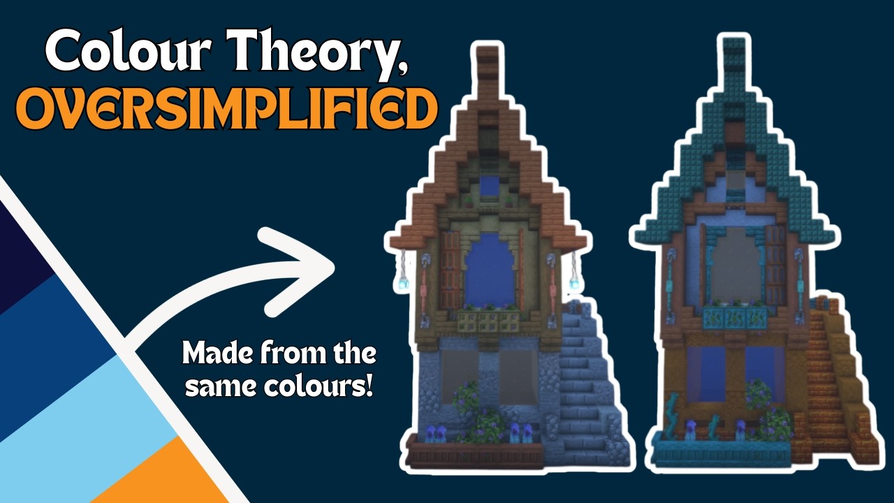 Minecraft Color Theory, Oversimplified - YouTube