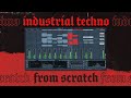 Full industrial techno track from scratch free project ableton techno tutorial