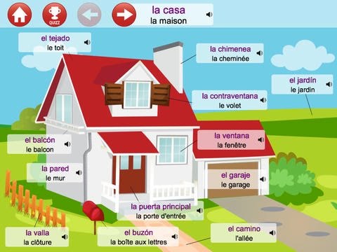 plan de maison en espagnol