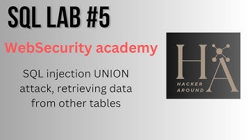 PortSwigger SQL Injection Lab #5 SQL injection UNION attack, retrieving data from other tables