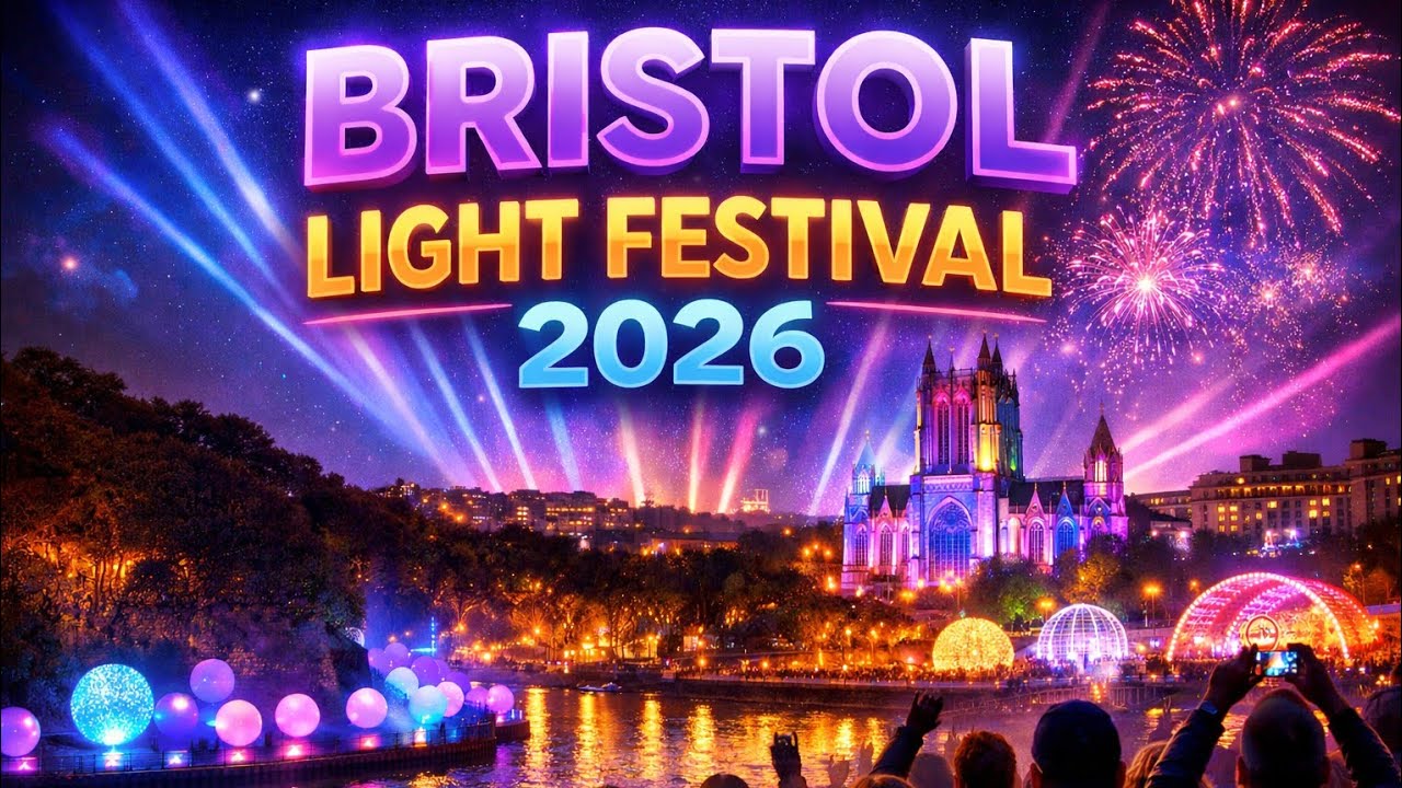  ✨ A Dazzling Night of Lights at the  Bristol Light Festival 
