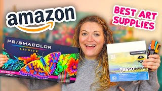 My FAVORITE Art Supplies on AMAZON?!