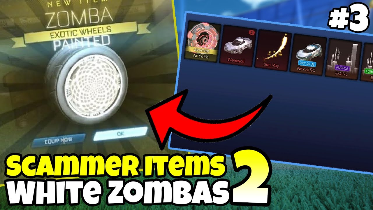*Finale* TRADING SCAMMER ITEMS TO TW ZOMBAS! - Rocket League Nothing To Something #3