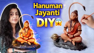 How to make Hanuman ji Murti | DIY Clay Art