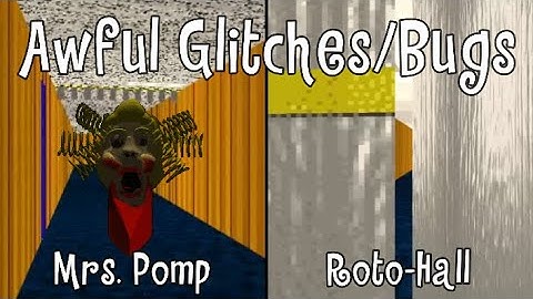 (Must Watch)Awful Glitches/Bugs I Found in Baldi
