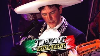 Y DICEN por ahi (LORENZO, nieto de Jorge NEGRETE), en TV con Manzanero