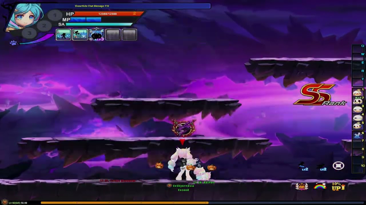 Grand Chase Classic - Ai Speedrun - Void Invasion - Solo 1'47 - No Pot