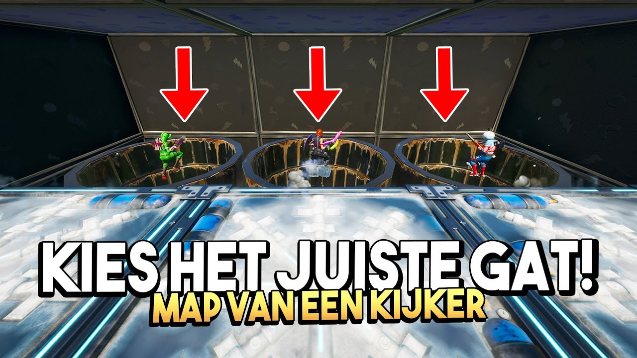 KIES HET JUISTE GAT! - Fortnite Map van een kijker #103