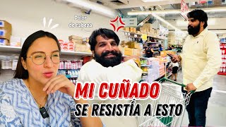 Por primera vez mi cuñado indio tradicional en un supermercado 😂 + Seremos más cuidadosos  ❤️