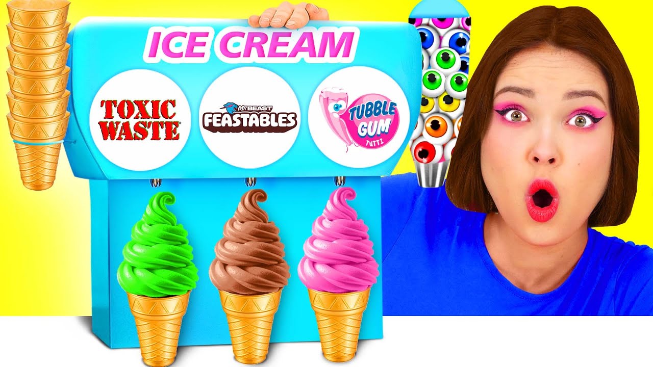 Mystery Ice Cream Challenge | Epic Food Battle by HAHANOM Challenge