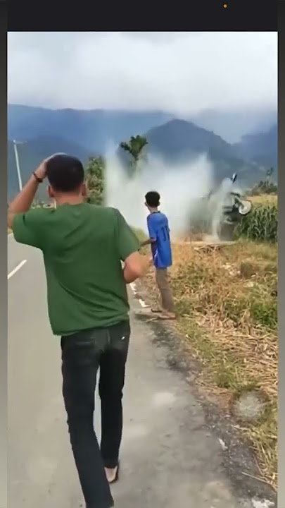 Kecelakaan maut saat balapan drag antara dua motor