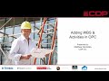 Oracle Primavera Cloud (OPC) Lesson 3 - Adding WBS and Activities