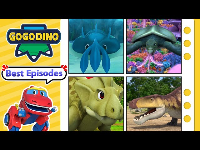 GOGODINO S5】E24 Independent Deinotherium, Dinosaurs for kids, Cartoon, Jurassic, Toys