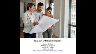 Buy Out of Private Company