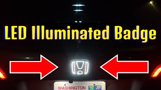 How To Install White LED Badge Honda [StepbyStep Installation Guide]