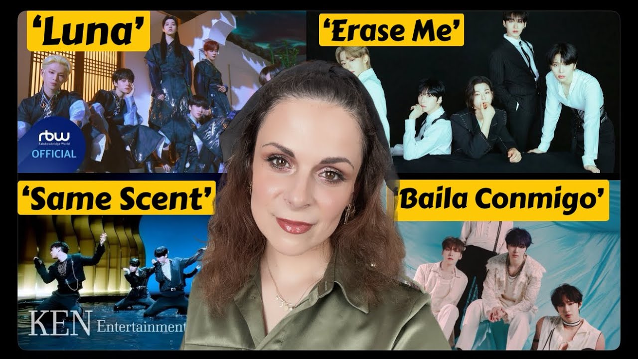 First Time Ever Reaction to Oneus 'Luna', 'Same Scent', 'Erase Me' and 'Baila Conmigo'