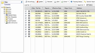 Appraiser Tech Tip: Organize your reports in the Files PowerView