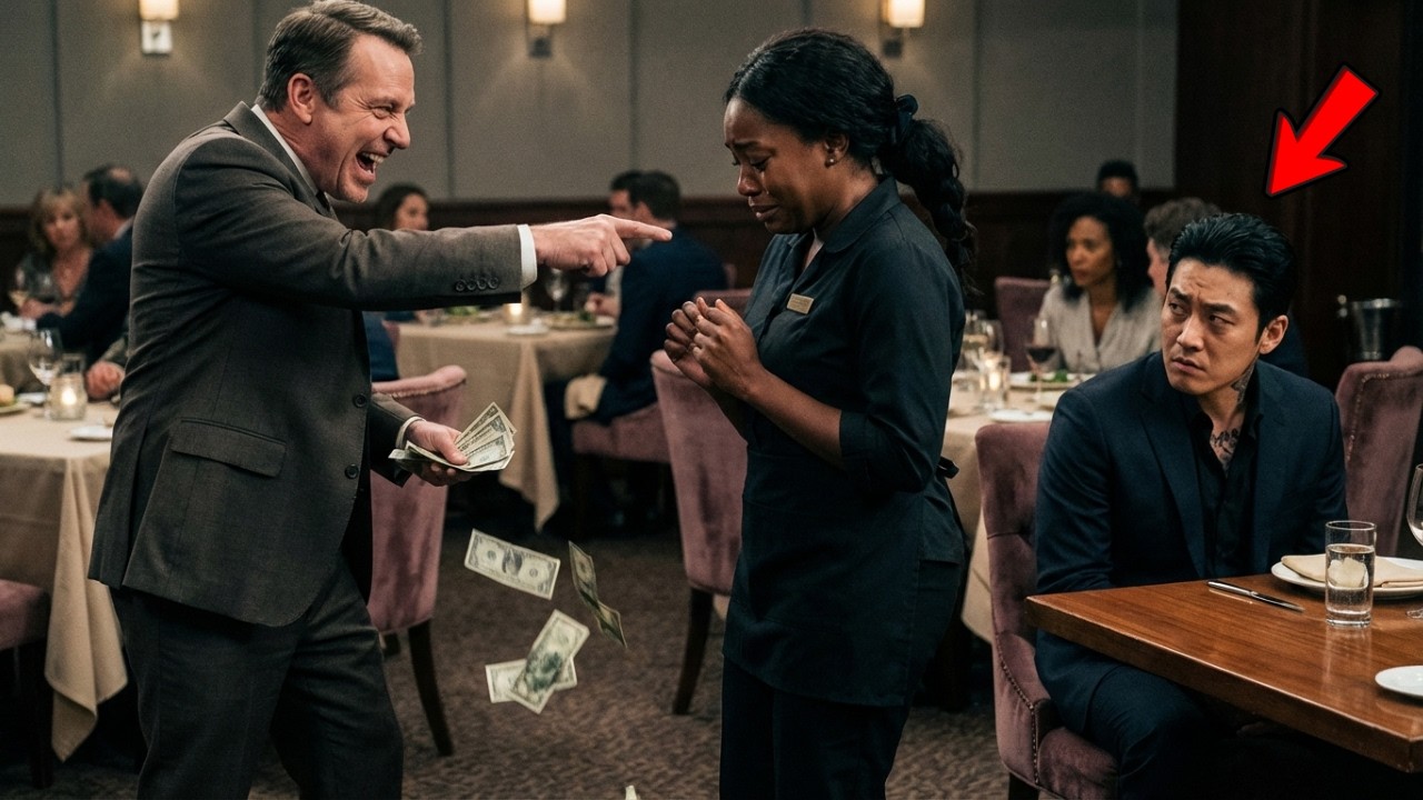 Manager Threw Black Waitress's Tips on the Floor—Didn't See the Korean Mafia Boss at the Next Table