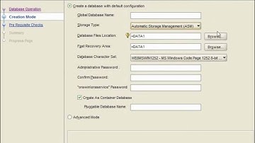 Creating a Database in Oracle Database 12c  Starting Database Creation With DBCA