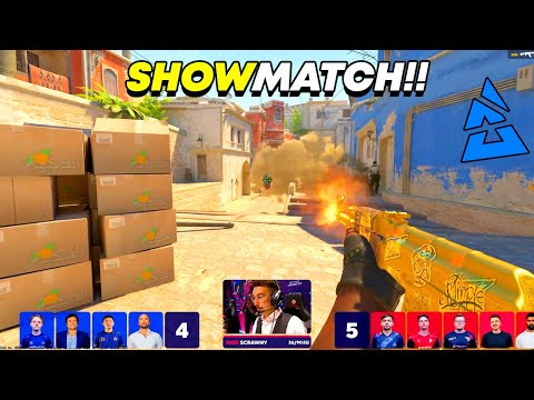 CS2 NEW MIRAGE SHOWMATCH! - USA VS BLAST Dream Team - HIGHLIGHTS | CSGO