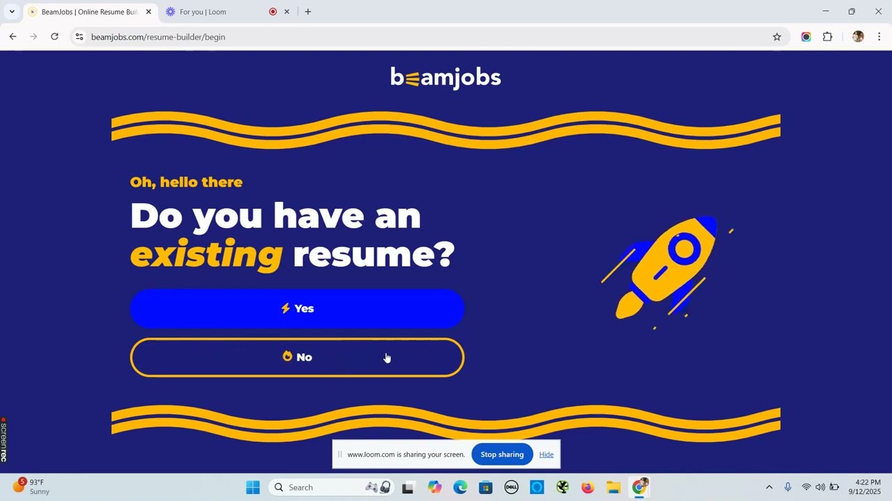 Build a Job-Winning Resume in Minutes