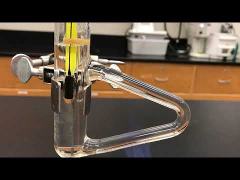 Video: Proč se v Thieleho trubici používá parafín?