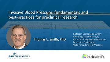 Invasive Blood Pressure: fundamentals and best practices for preclinical research