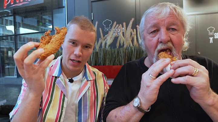 Vein mun 70-vuotiaan naapurin ekaa kertaa KFC:hen