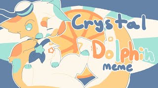 🐬 Crystal Dolphin || Original Animation Meme || Toonsquid