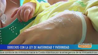Derechos sobre la licencia de maternidad y paternidad [Noticia] - Telemedellín