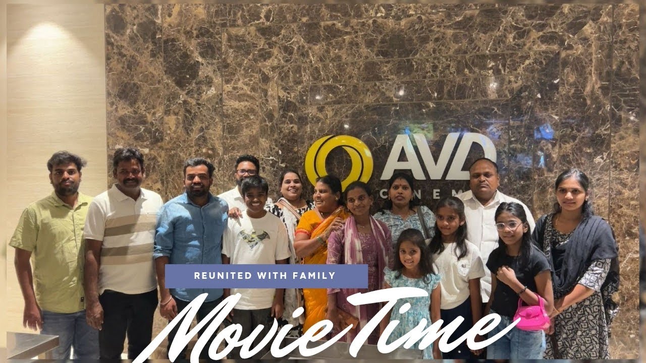 మా family అంత కలిసి movie కి పోయం🎥🍿||సంక్రాంతి మా అందరినీ కలిపింది🤝🥰||sreechavan 