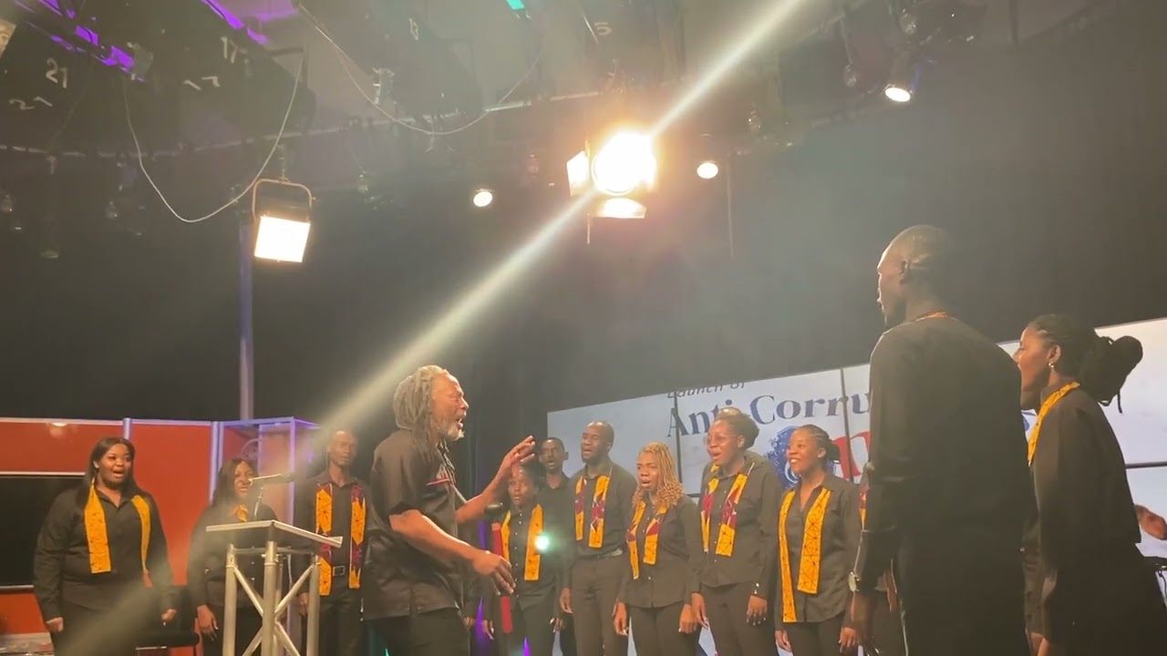 Unam Choir singing namastap