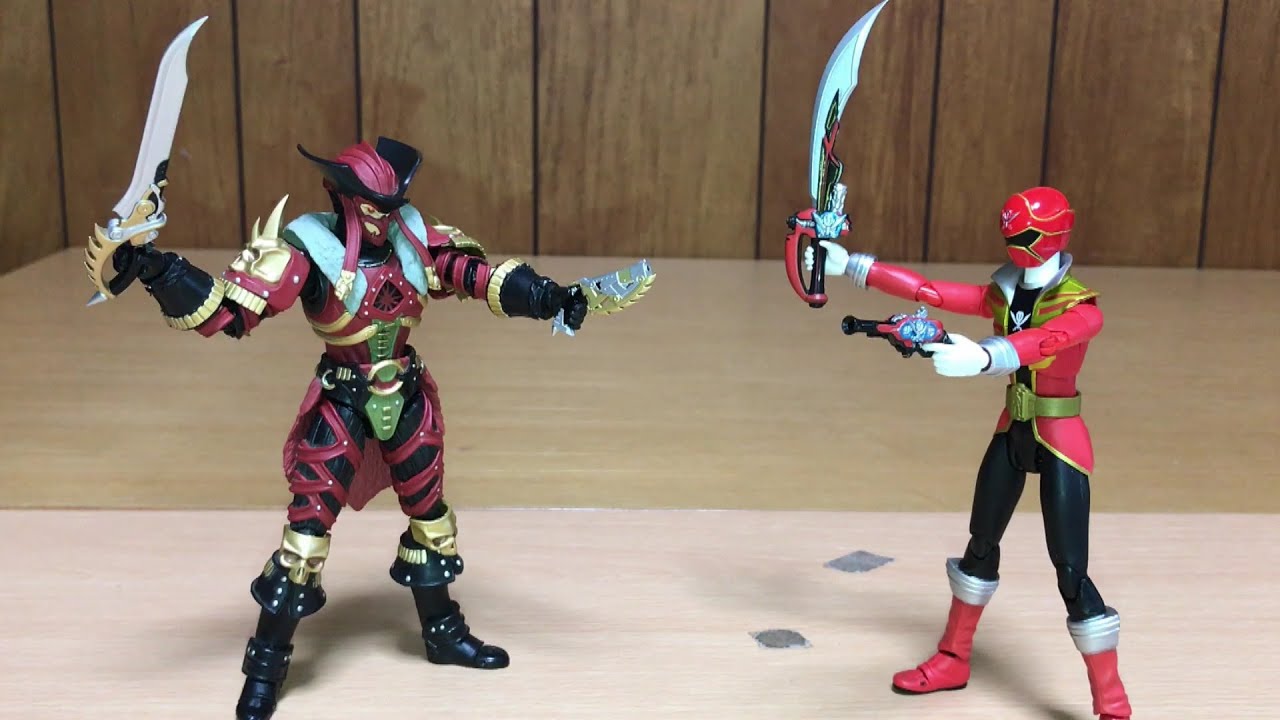 【世界海賊登場記念】海賊戦隊ゴーカイジャー 第48話完全版 最終決戦！ゴーカイレッドVSバスコ完全体一騎打ち！劇中シーンDXで再現！Power Rangers Super Megaforce EP48