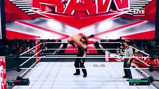 WWE 2K Undertaker vs Braun Strowman  Full Match Gameplay