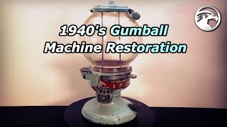 1940's Columbus Star Gumball Machine Restoration