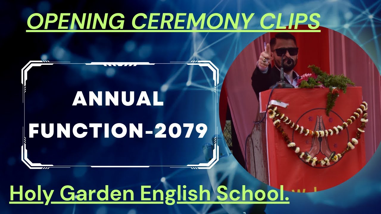Annual function program 2079 , Opening program - YouTube