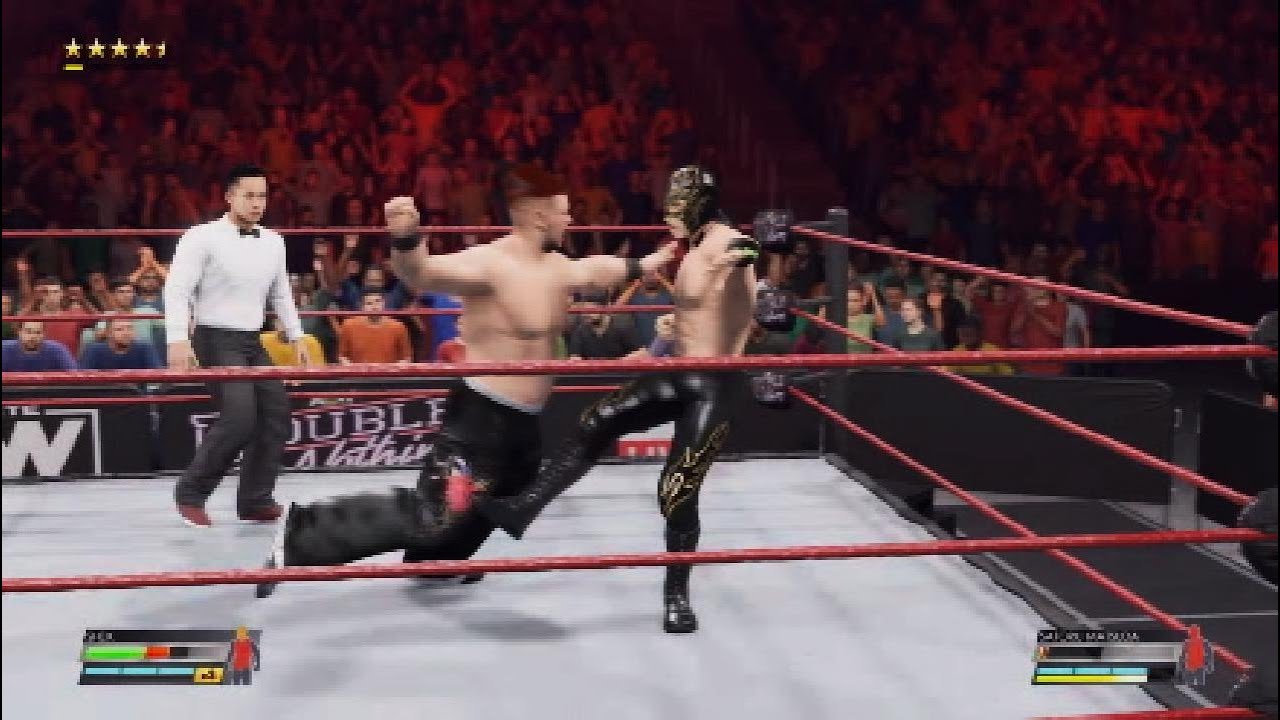 Sheik vs. Satoru Matsuda (WWE 2K22)