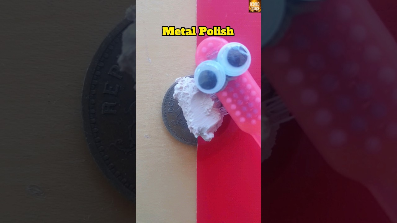 Cleaning a very dirty coin from Chile 🇨🇱 