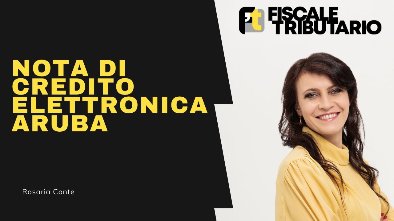 fac simile nota di credito