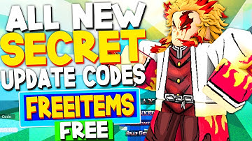 ALL NEW 50 *SECRET* UPDATE CODES in SLAYERS UNLEASHED CODES! (Roblox Slayers Unleashed Codes)