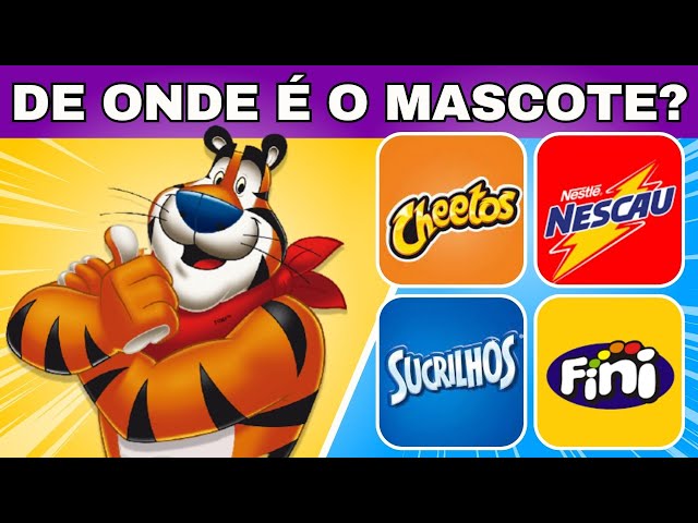 De Onde É Esse Mascote? #quiz #desafio #mascote #viral #viralvideo