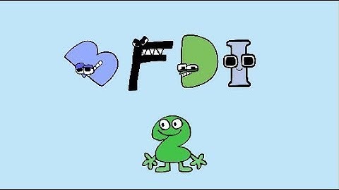 BFDI 2 but its Alphabet Lore (Reuploaded)