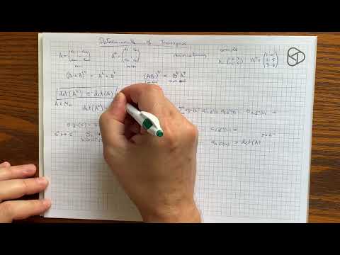 determinant of transpose