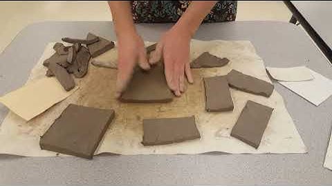 How to make a clay Slab Box