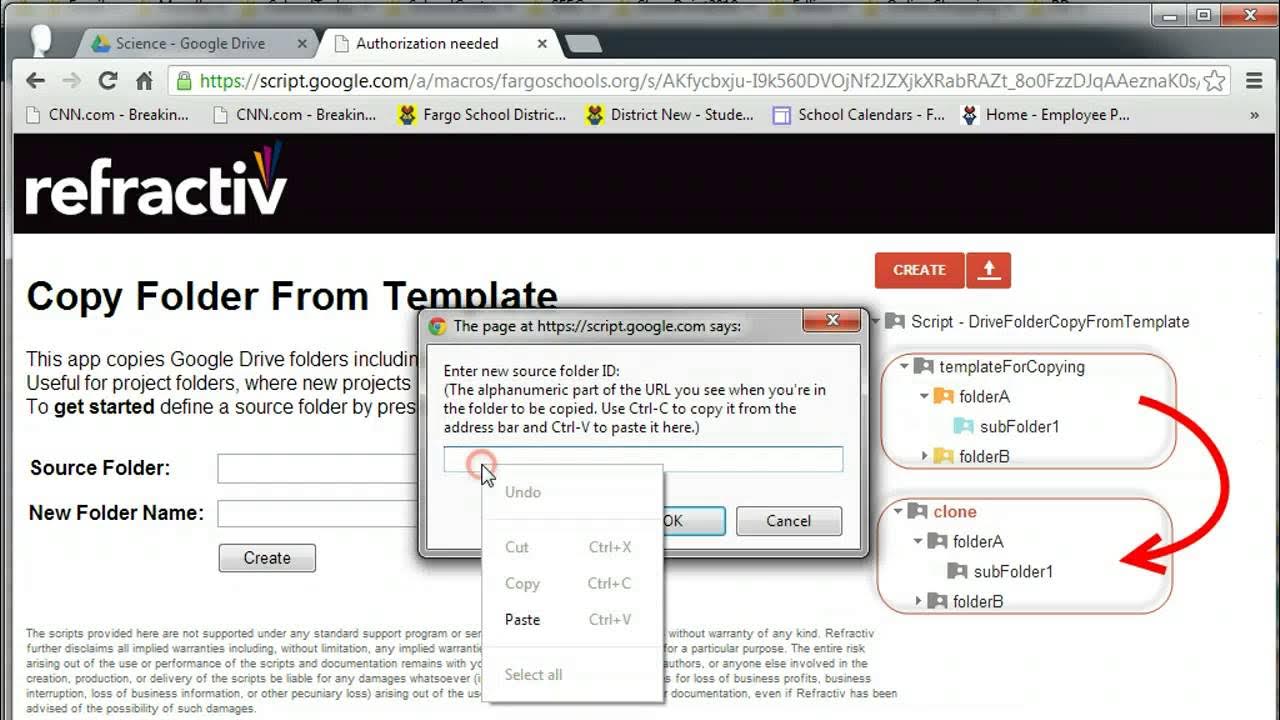 Copy folder