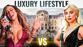 Mariah Carey and Lady Gaga's Billionaire Lifestyle - Net Worth, House, Car Collection, Fortune