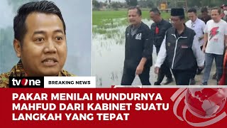 Mahfud MD Mundur dari Kabinet Jokowi, Adi: Pilihan Terbaik | Breaking News tvOne