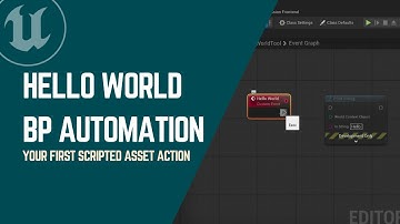 Unreal Blueprint Automation Hello World