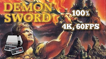 Demon Sword (NES) [100%] (4K, 60FPS)