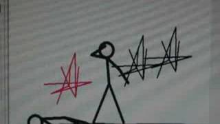 stickman shot to death